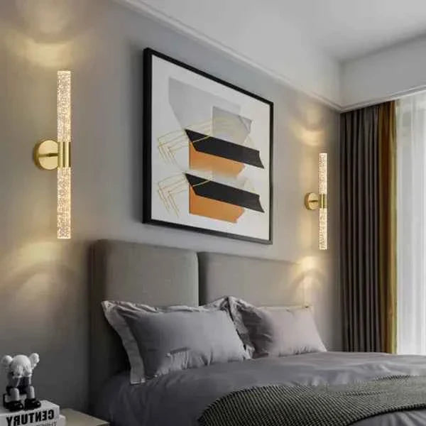 Luminária de Parede Arandela Dourada Nordica