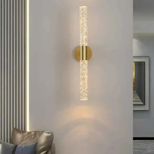 Luminária de Parede Arandela Dourada Nordica