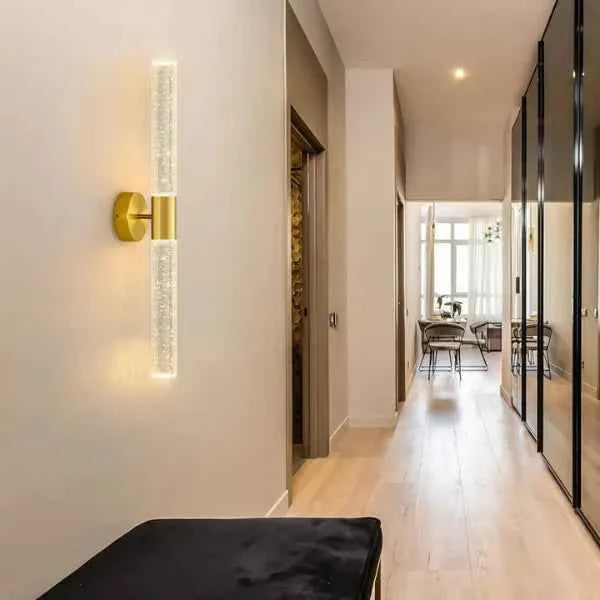 Luminária de Parede Arandela Dourada Nordica