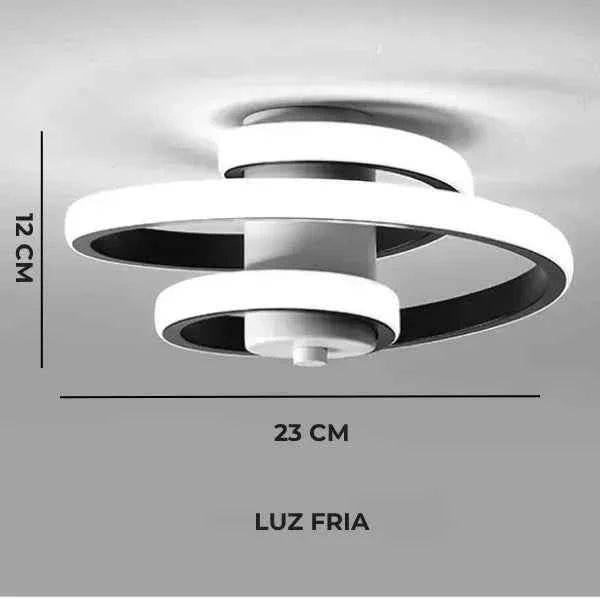 Luminária de Teto LED Sobrepor Spira