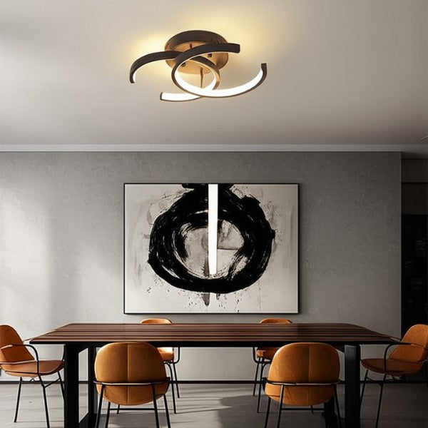 Luminária de Teto Sobrepor Plafon Luna