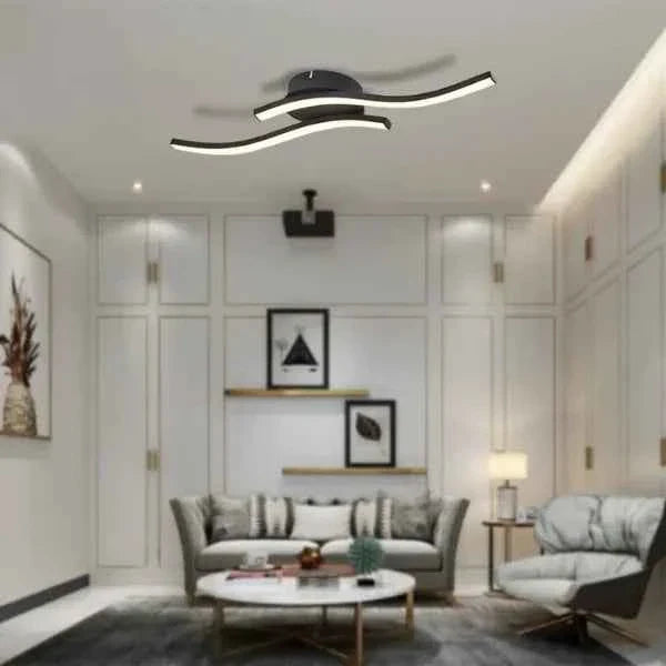 Luminária de Teto para Sala LED Waves