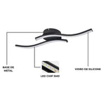 Luminária de Teto para Sala LED Waves