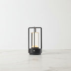 Luminária para Mesa de Estudo Preta LED Eternity