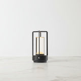 Luminária para Mesa de Estudo Preta LED Eternity